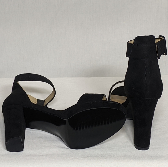 NEW IDIFU Womens IN4 Sabrina Platform Chunky High Heels Sz 9 black - Picture 4 of 4